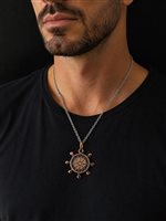 Collana Vidali Gioielli Uomo in Acciaio Spinello COAC-11-34 - COAC-11-34